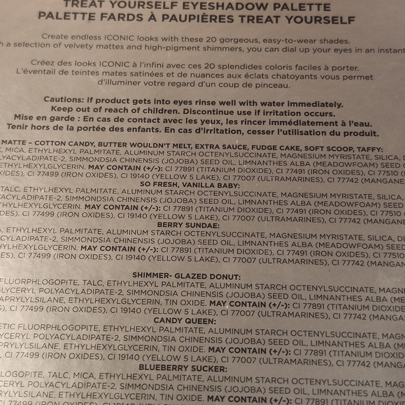 ICONIC London Treat Yourself Eyeshadow Palette 20 Pan - Picture 5 of 5